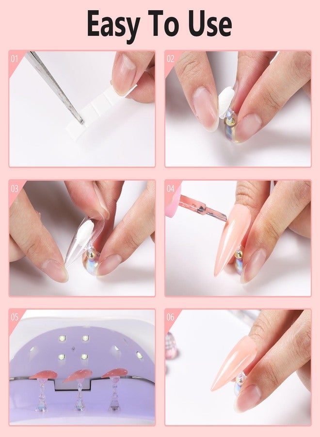 ايلير سايكل حامل أظافر إيترسايكل، حامل عرض فن الأظافر الأكريليكي، حامل تدريب الأظافر لطلاء الأظافر، حوامل تدريب مغناطيسية مع معجون قابل لإعادة الاستخدام (بنفسجي) - Image 4